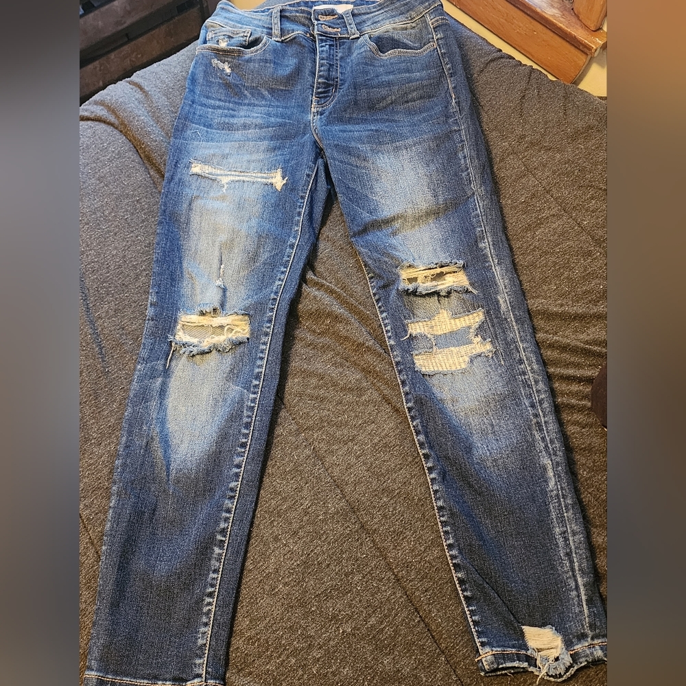 Vervet jeans, size 6 (28), blue